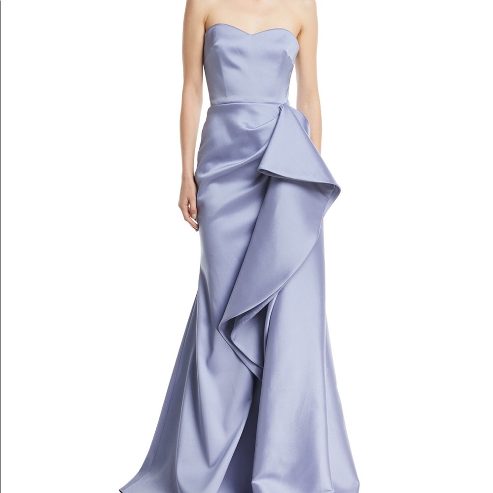 Badgley Mischka Strapless Dress